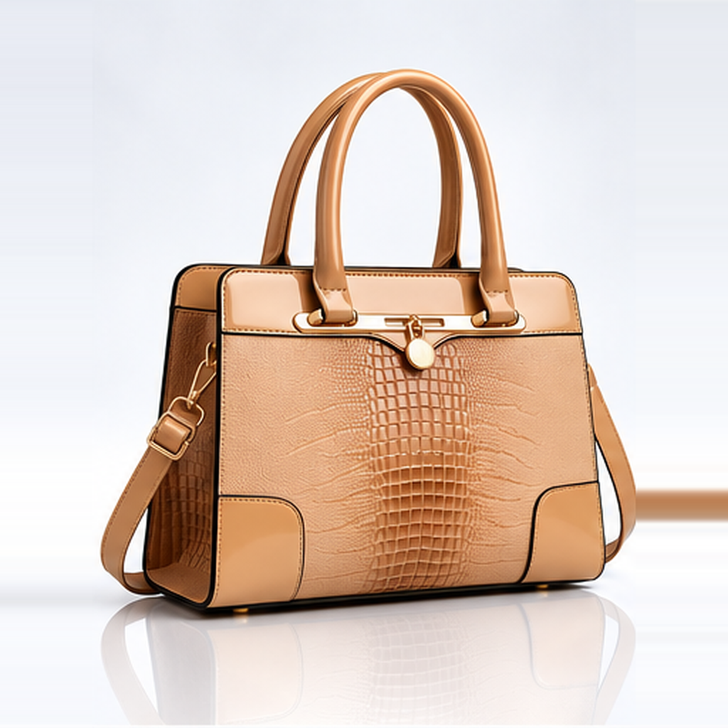 Milano Croc Handbag