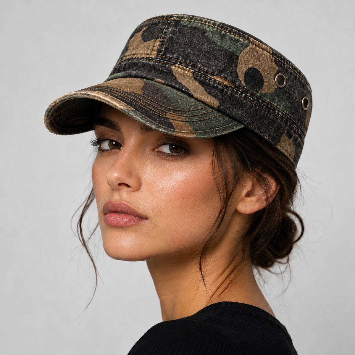 Vintage Camo Conductor Hat
