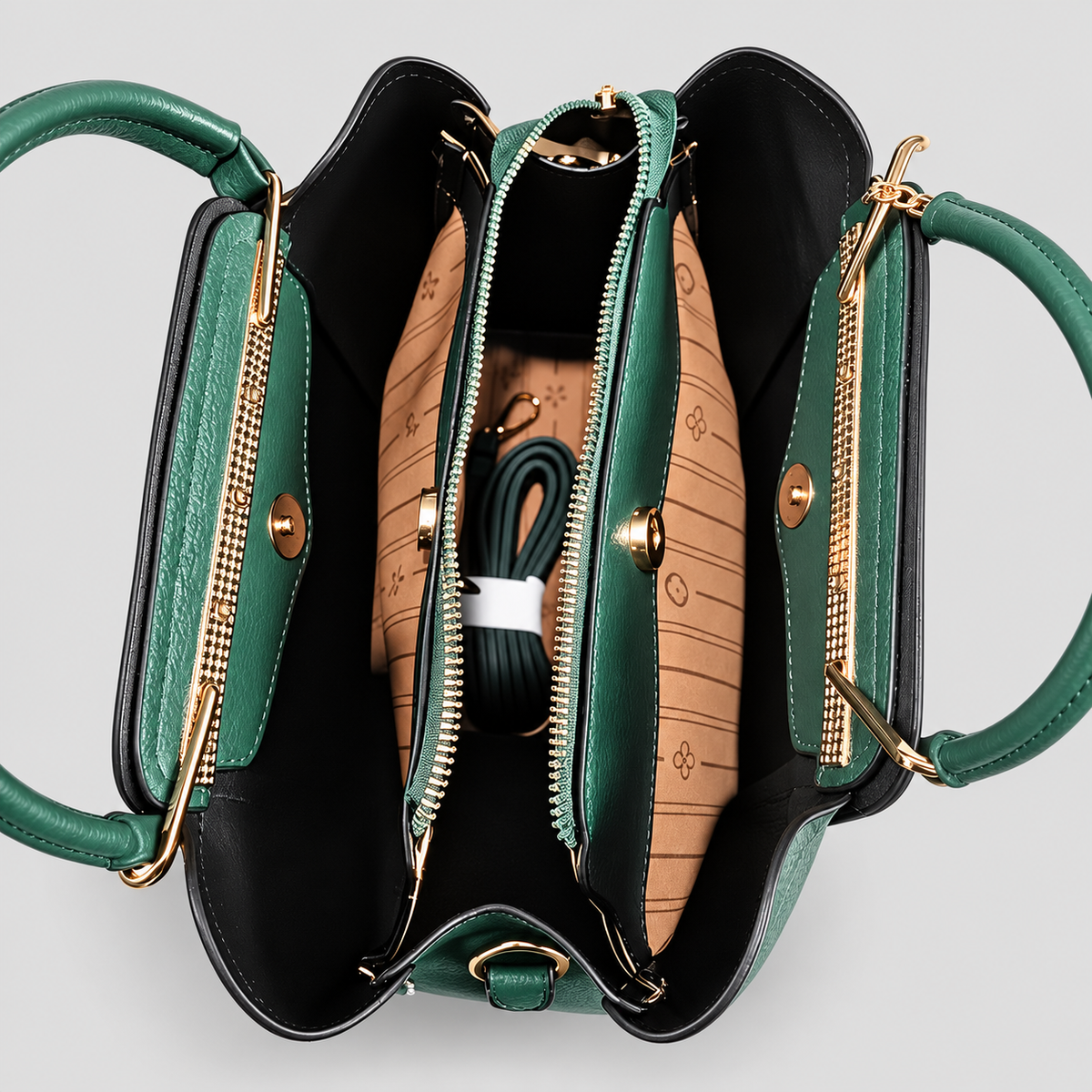 Bordeaux Structured Bag
