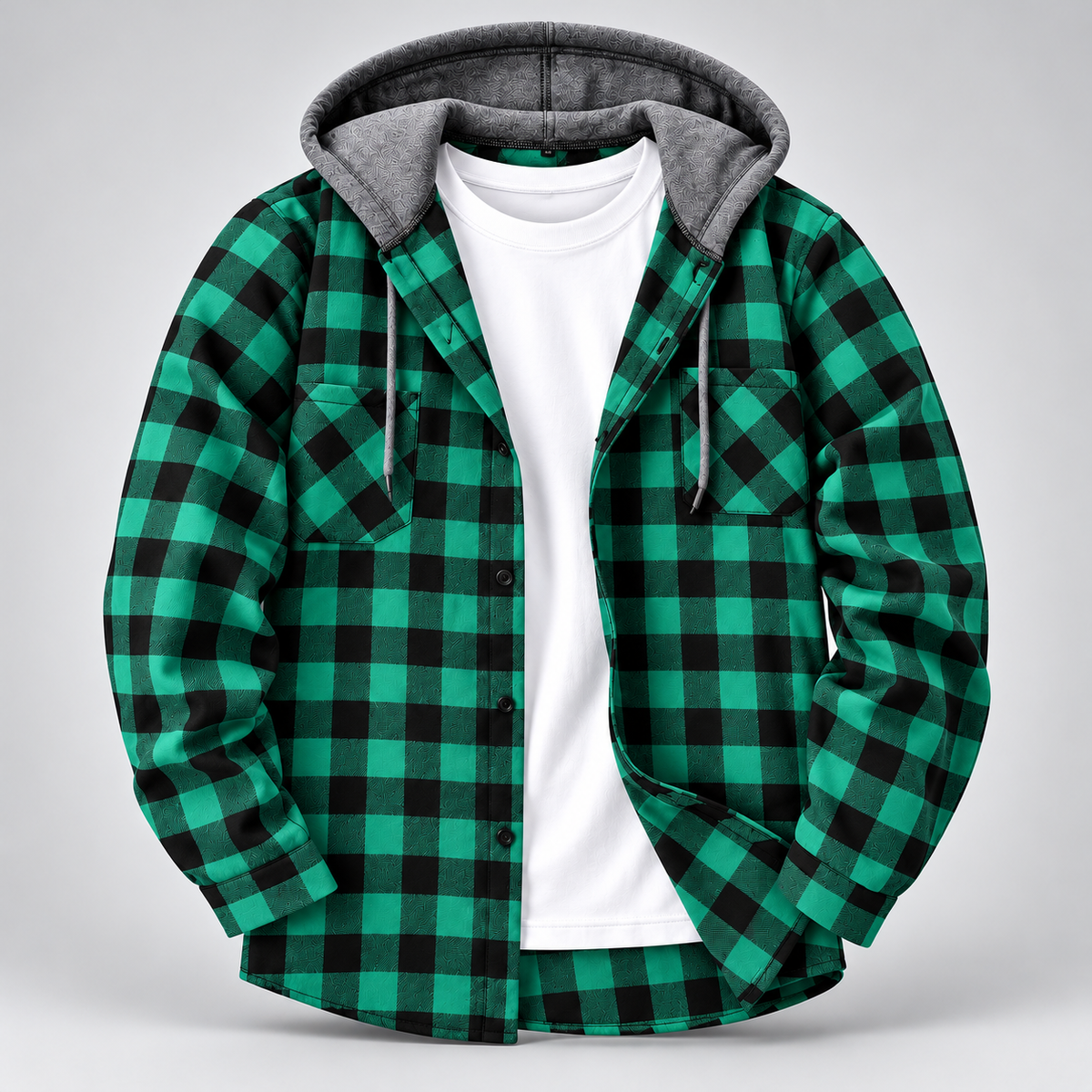 Ashton Hooded Shirt