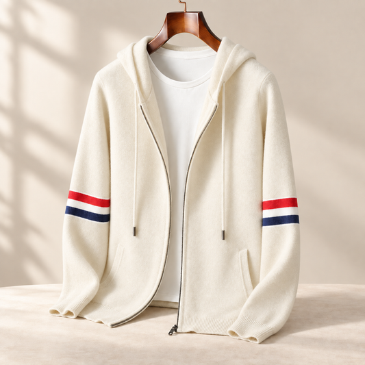 Weston Cashmere Zip Hoodie