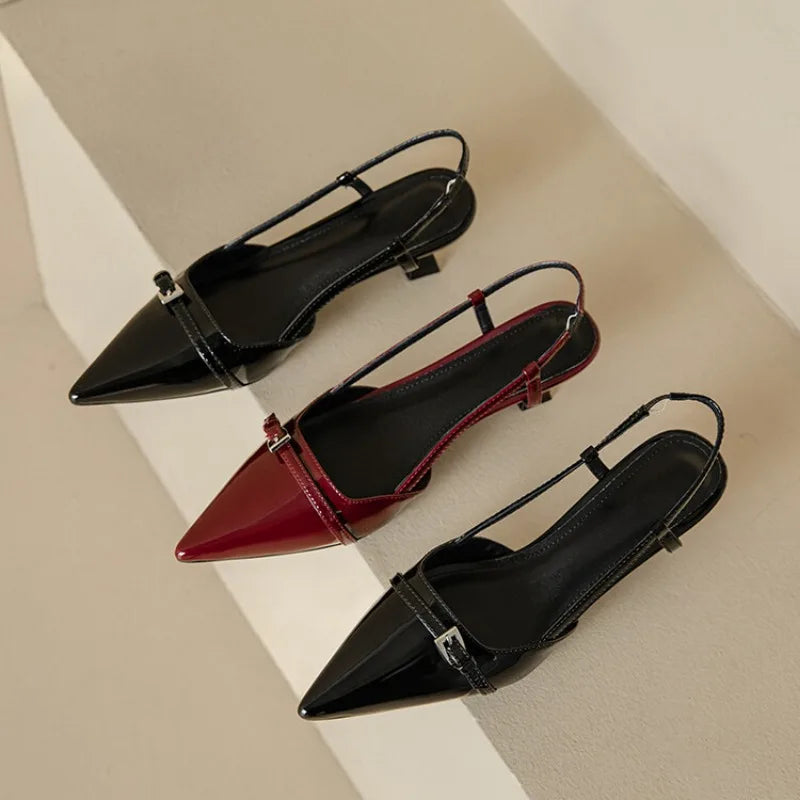 Monarch Slingback Heels