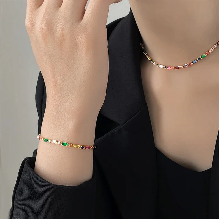 Aurora Prism Jewelry Set