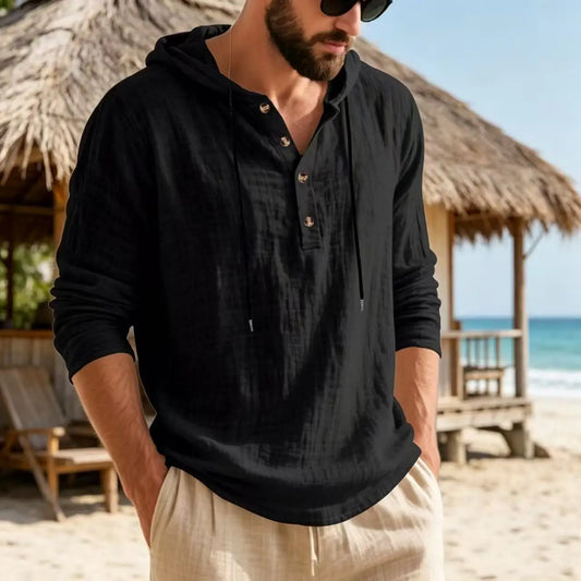 Coastal Breeze Hooded Shirt