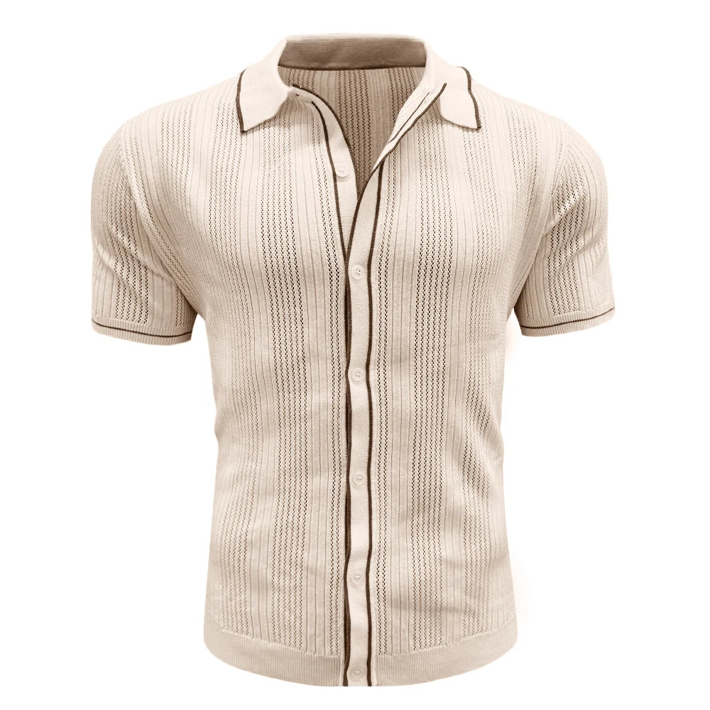 Monaco Knit Polo Shirt
