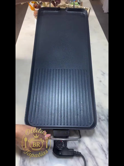 2-in-1 Electric Tabletop Grill and Griddle