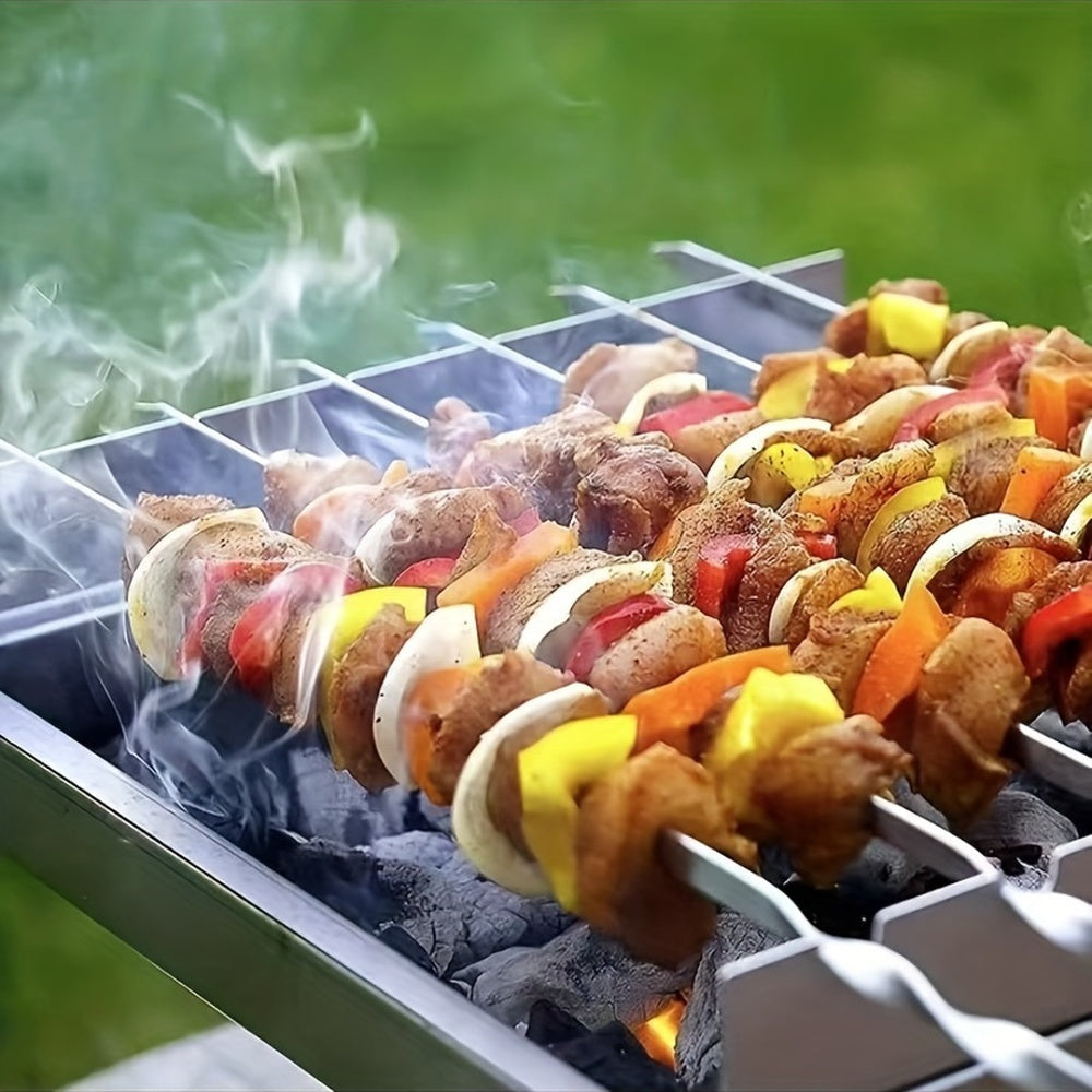Reusable BBQ Kebab Skewers