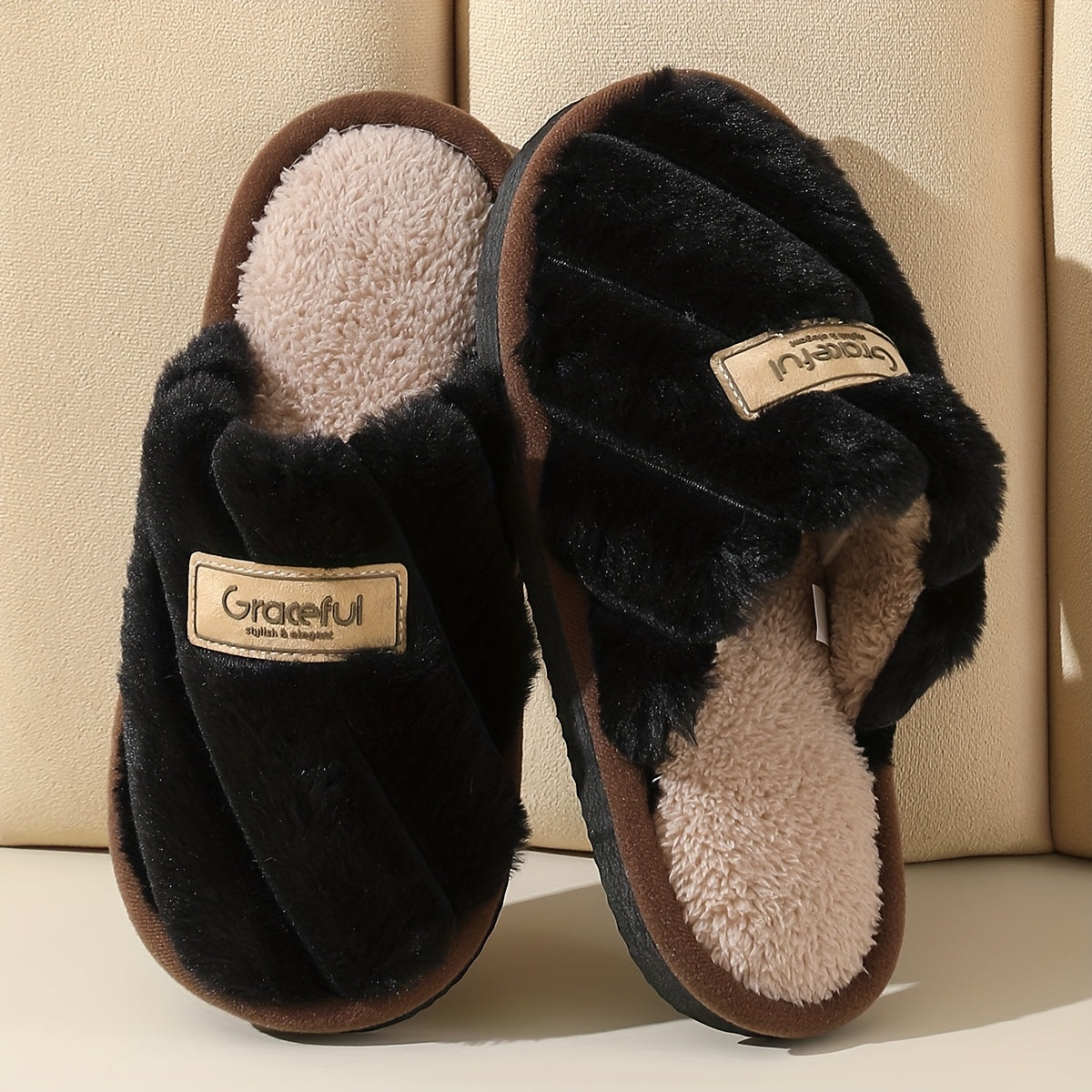 Aveline Cross-Band Sliders