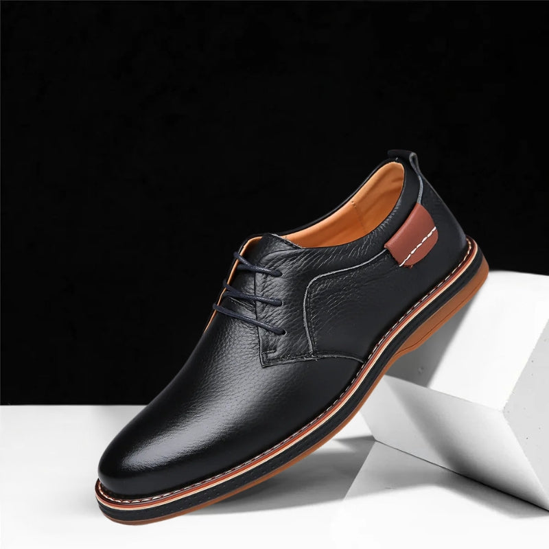 EliteCraft Brown Derby Shoes