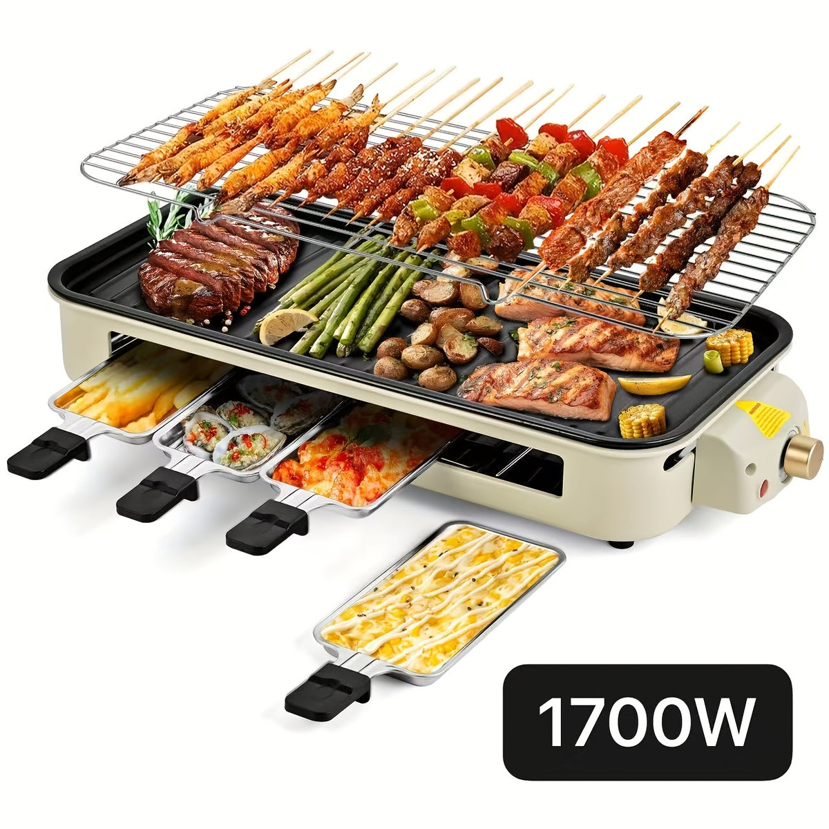 Indoor Electric Tabletop BBQ Grill