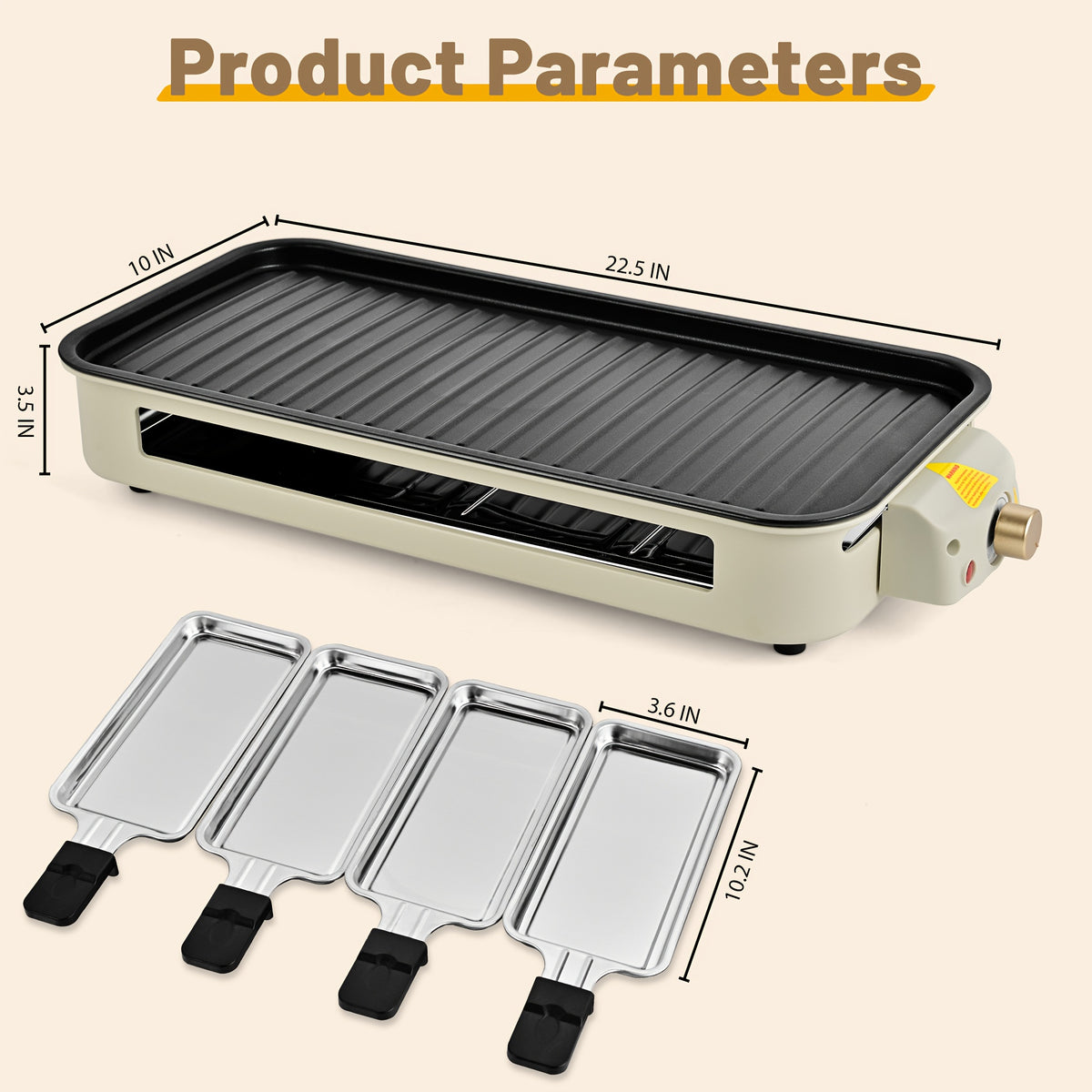 Indoor Electric Tabletop BBQ Grill