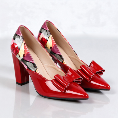 Celeste Pointed Block Heels