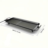 2-in-1 Electric Tabletop Grill and Griddle