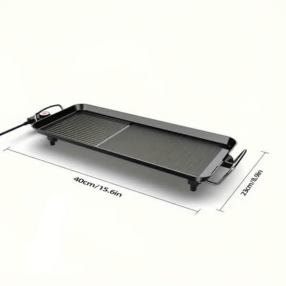 2-in-1 Electric Tabletop Grill and Griddle