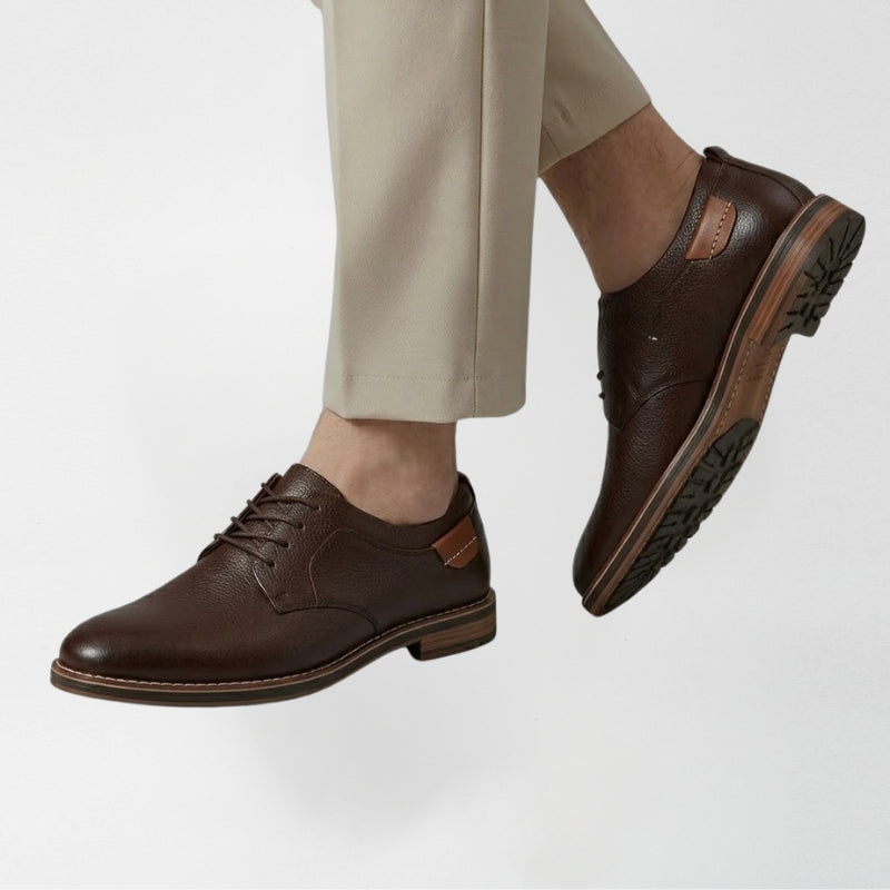 EliteCraft Brown Derby Shoes