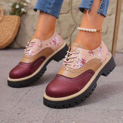 Bloom Brogue Flats