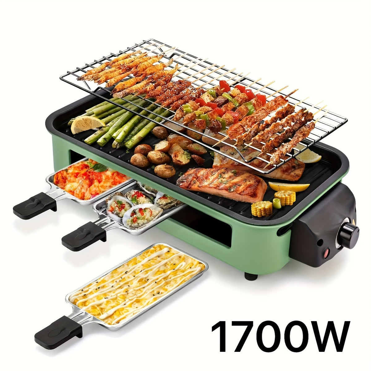 Indoor Electric Tabletop BBQ Grill
