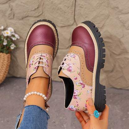 Bloom Brogue Flats