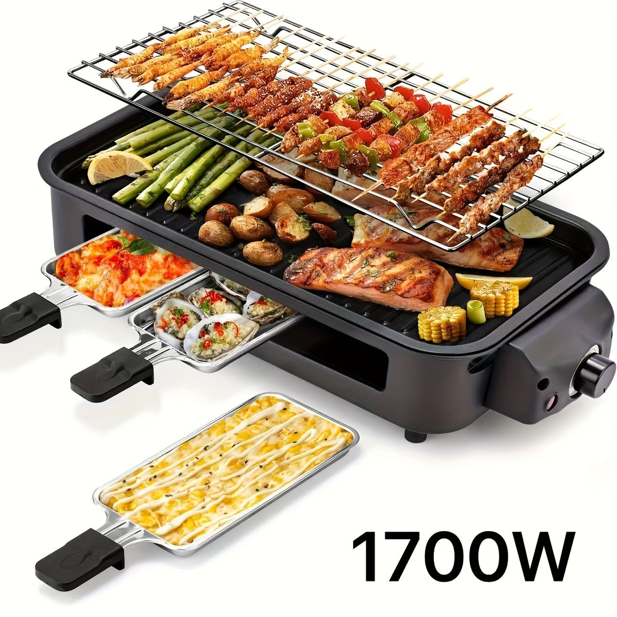 Indoor Electric Tabletop BBQ Grill