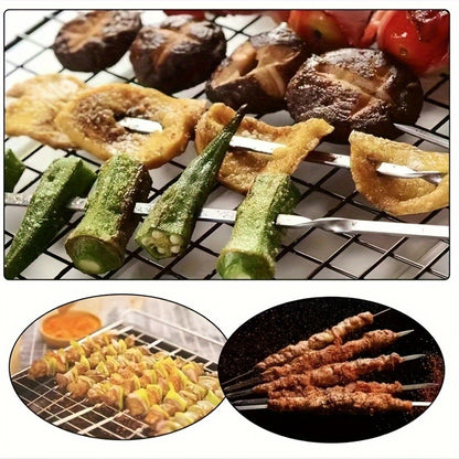 Reusable BBQ Kebab Skewers