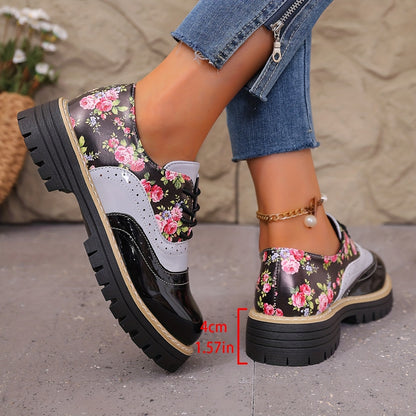 Bloom Brogue Flats