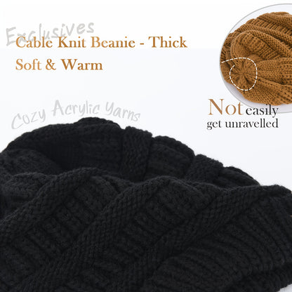 Sorella Cable Knit Beanie