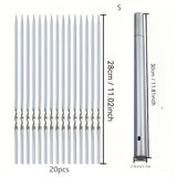 Reusable BBQ Kebab Skewers