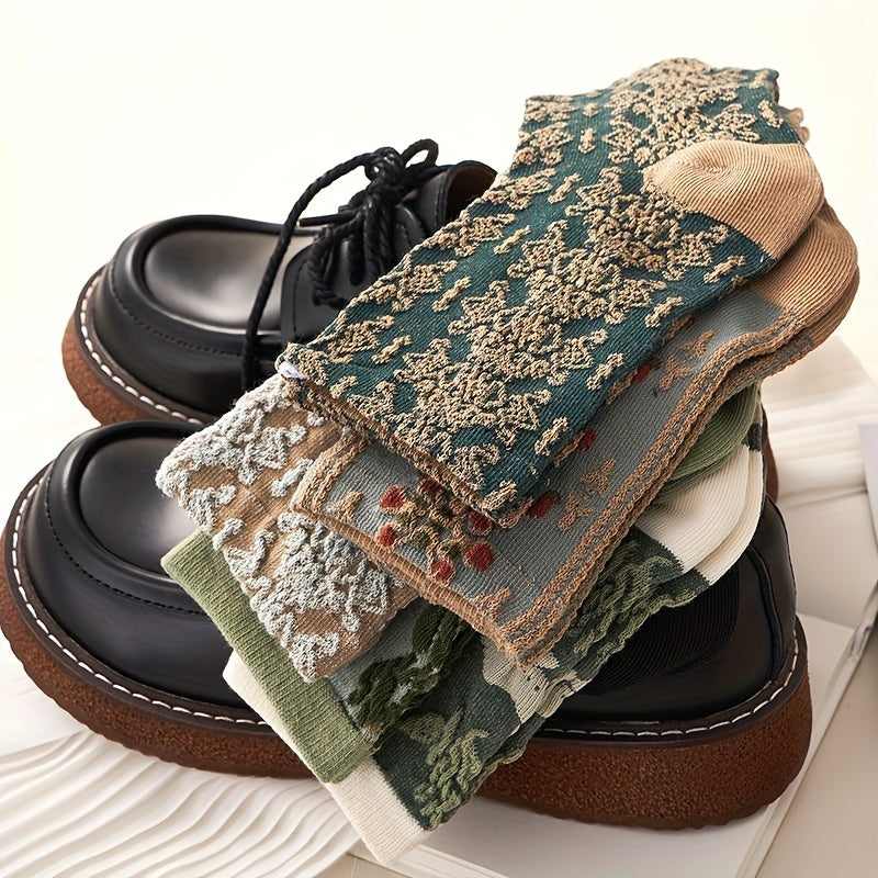Vintage Crew Socks