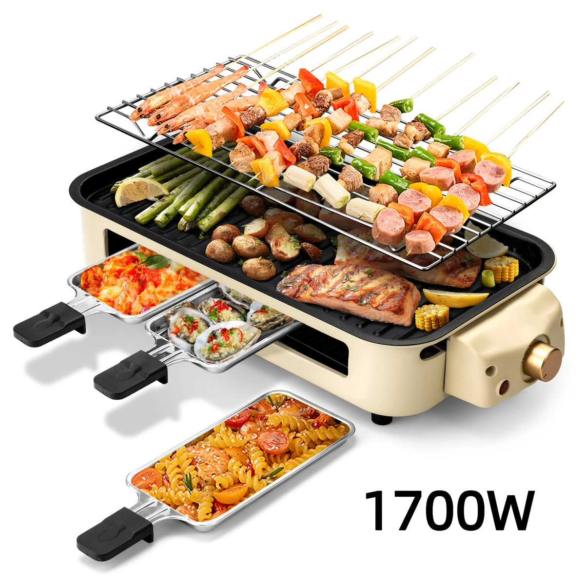 Indoor Electric Tabletop BBQ Grill