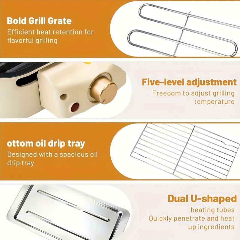 Indoor Electric Tabletop BBQ Grill