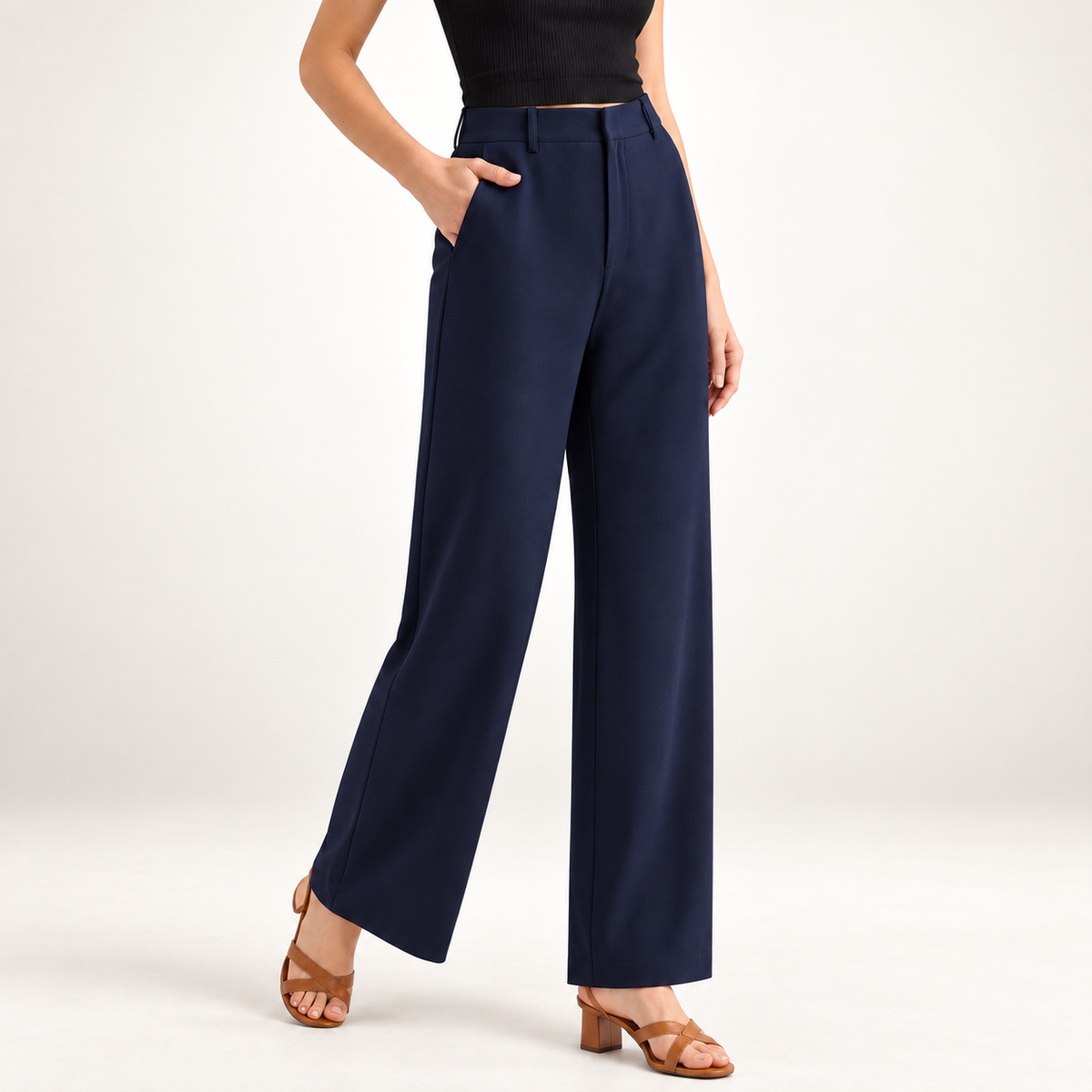 Aurelia Wide-Leg Trousers