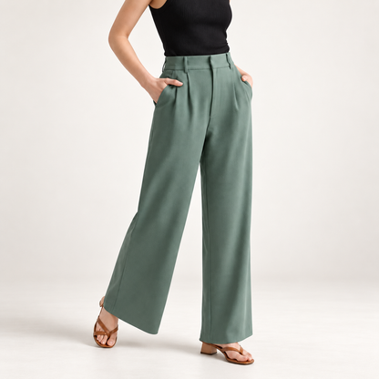 Aurelia Wide-Leg Trousers