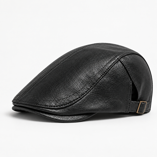 Marlow Leather Driving Cap
