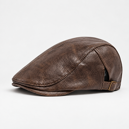 Marlow Leather Driving Cap