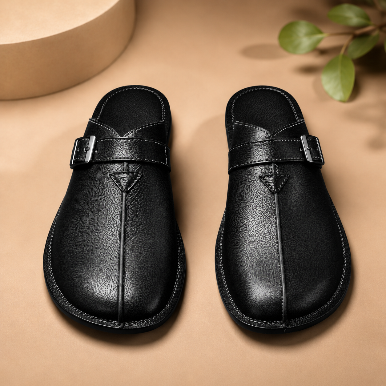 Hudson Leather Mules