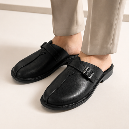Hudson Leather Mules