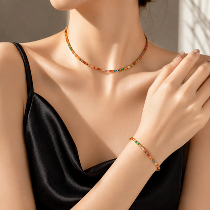 Aurora Prism Jewelry Set