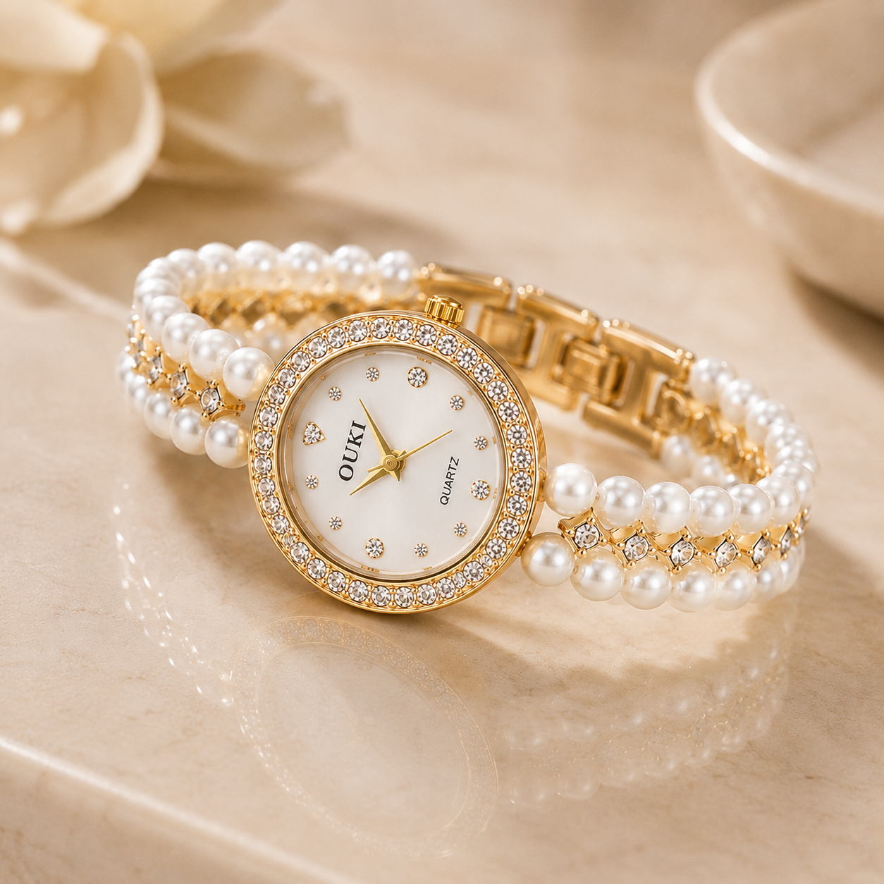 AURORA PEARL BRACELET WATCH