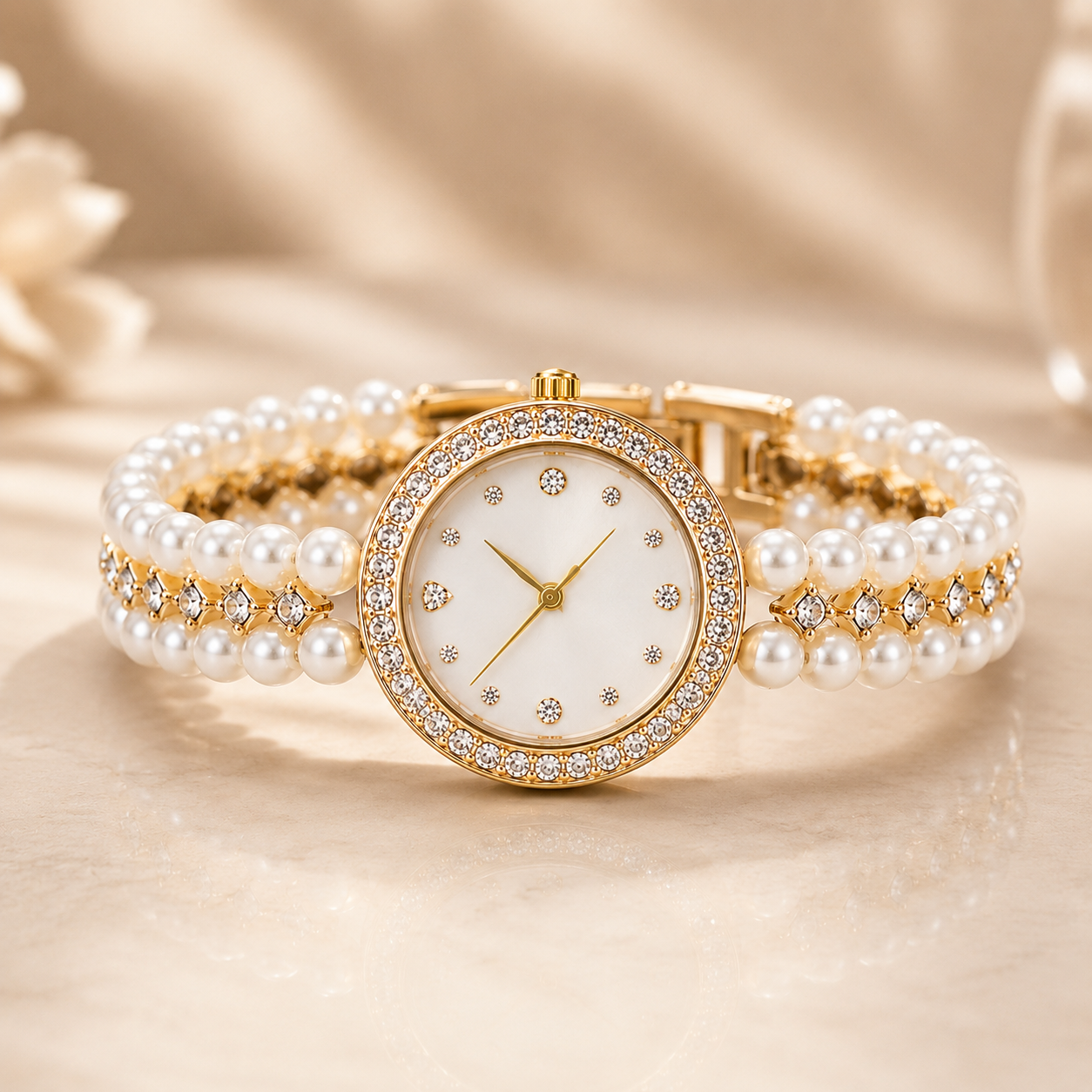 AURORA PEARL BRACELET WATCH