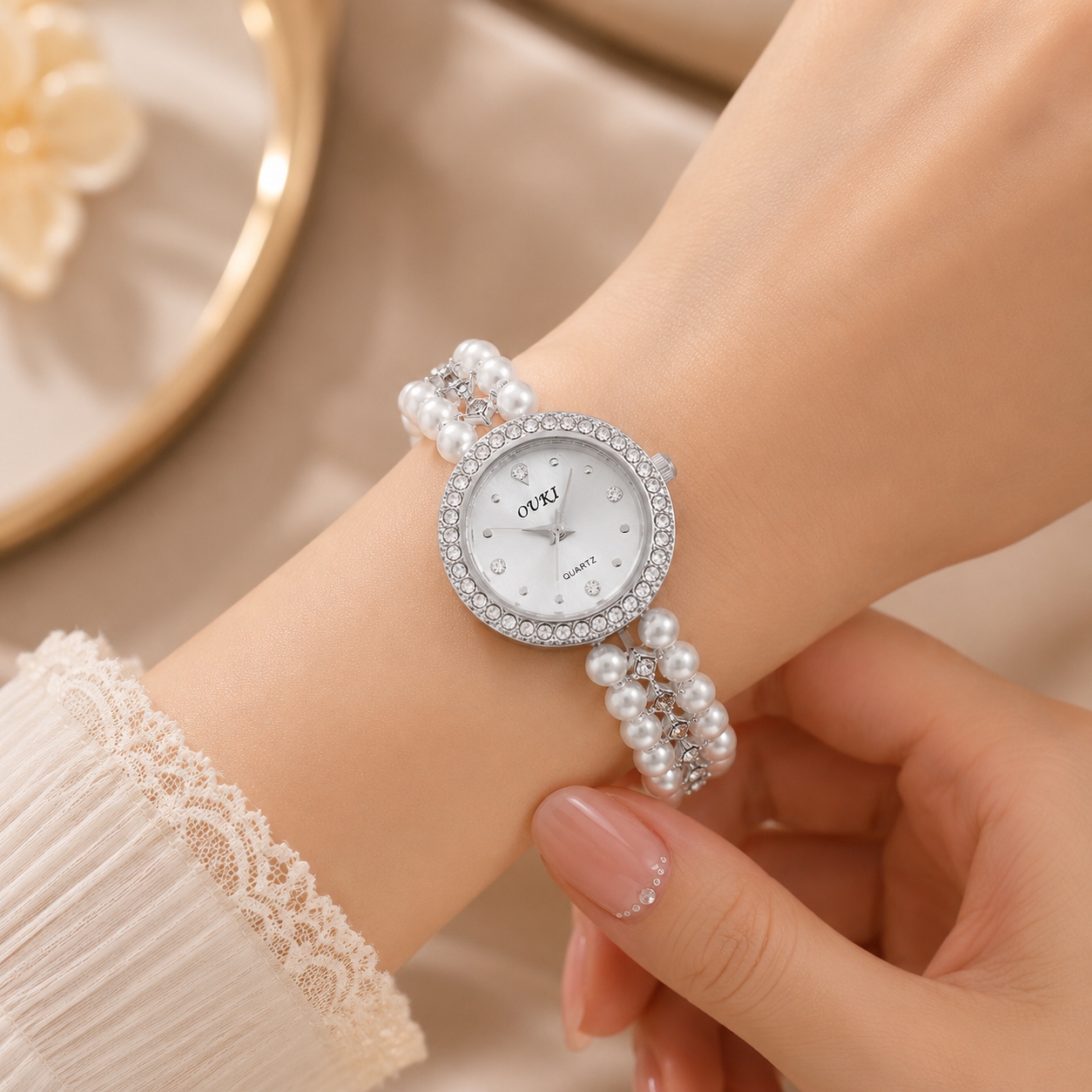 AURORA PEARL BRACELET WATCH