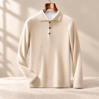Arvani Cashmere Polo Sweater