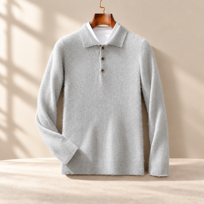 Arvani Cashmere Polo Sweater