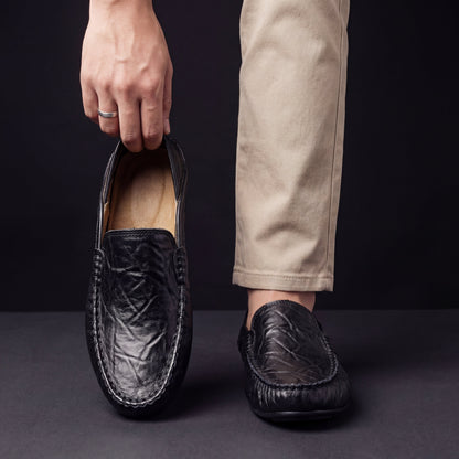 Cavalli Leather Loafers