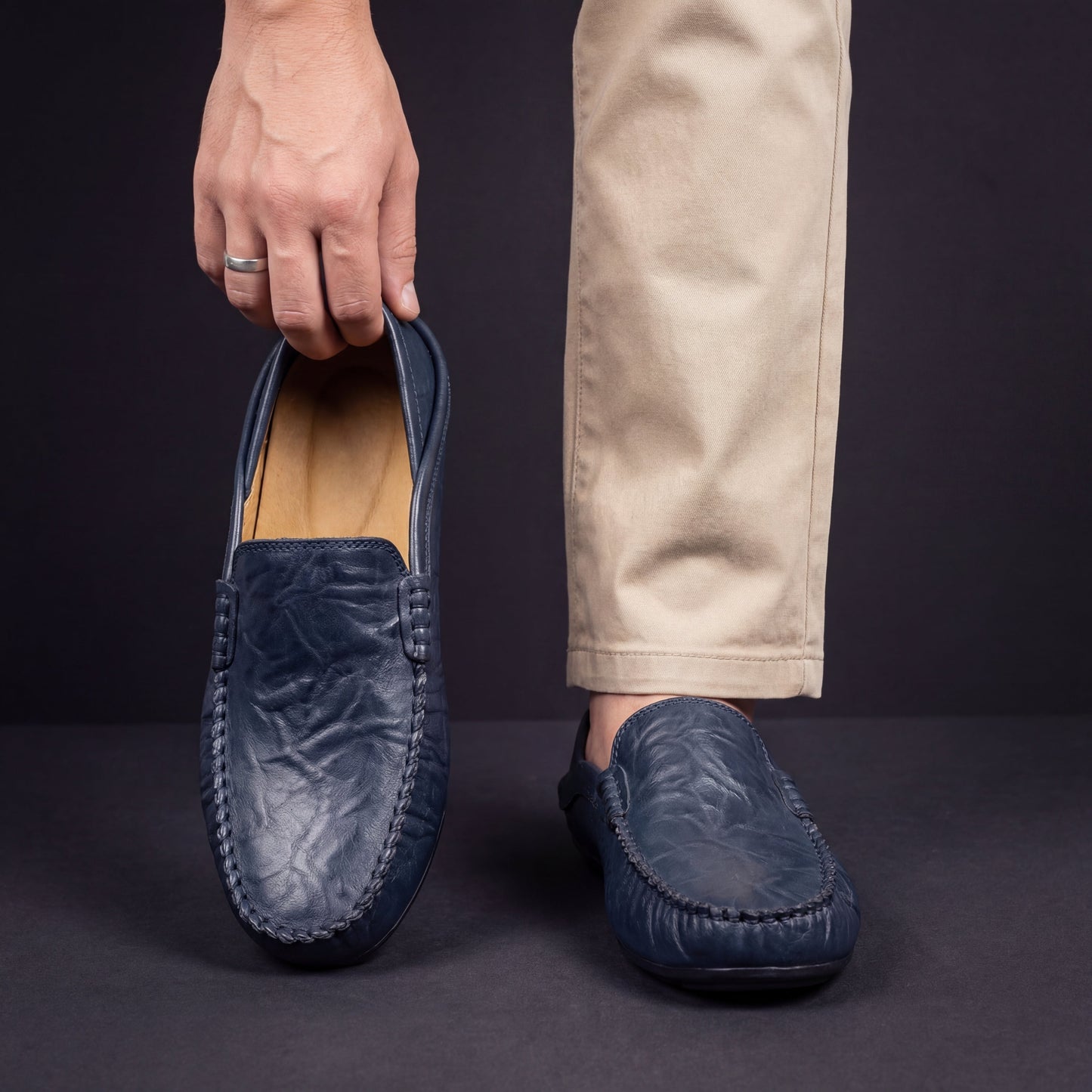 Cavalli Leather Loafers