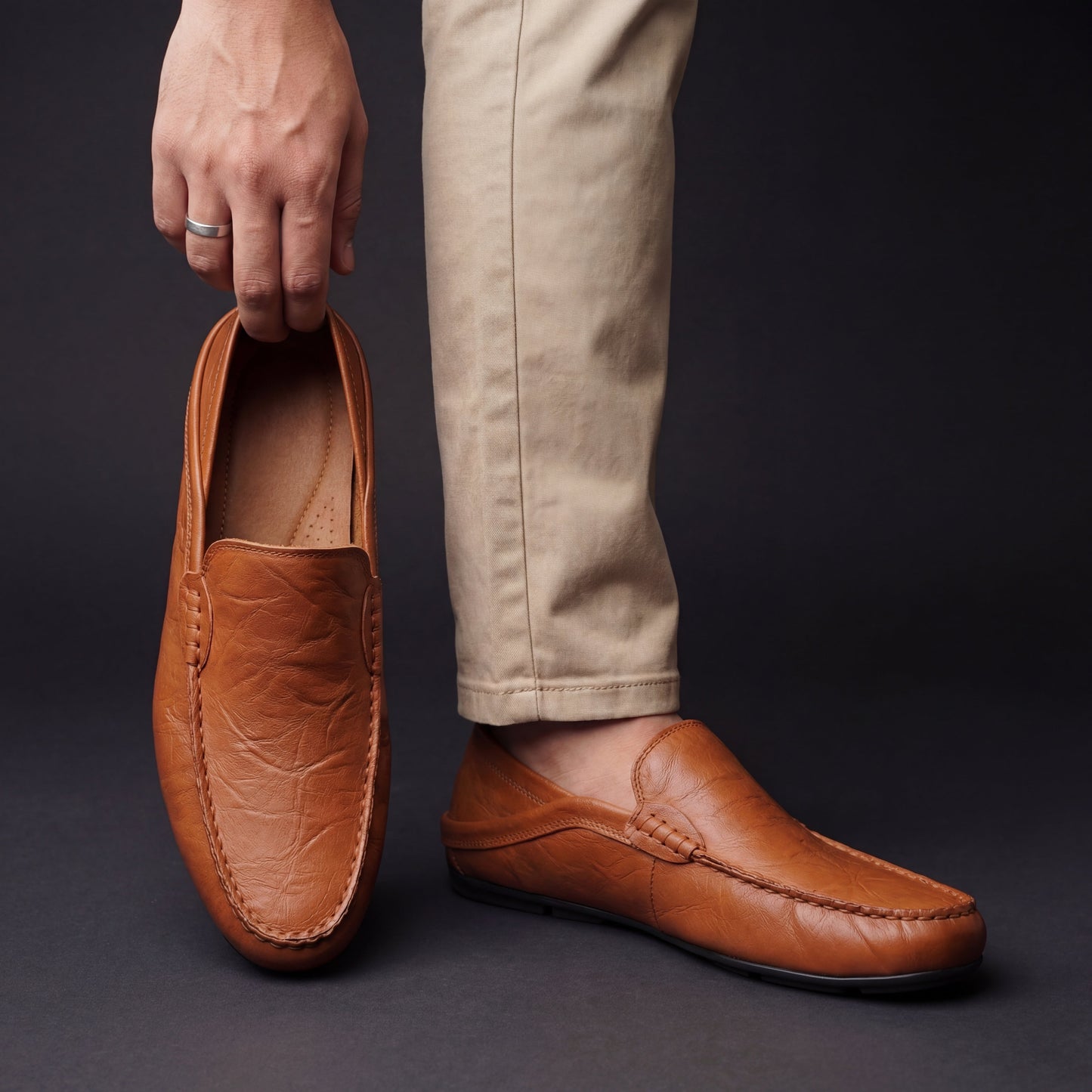 Cavalli Leather Loafers