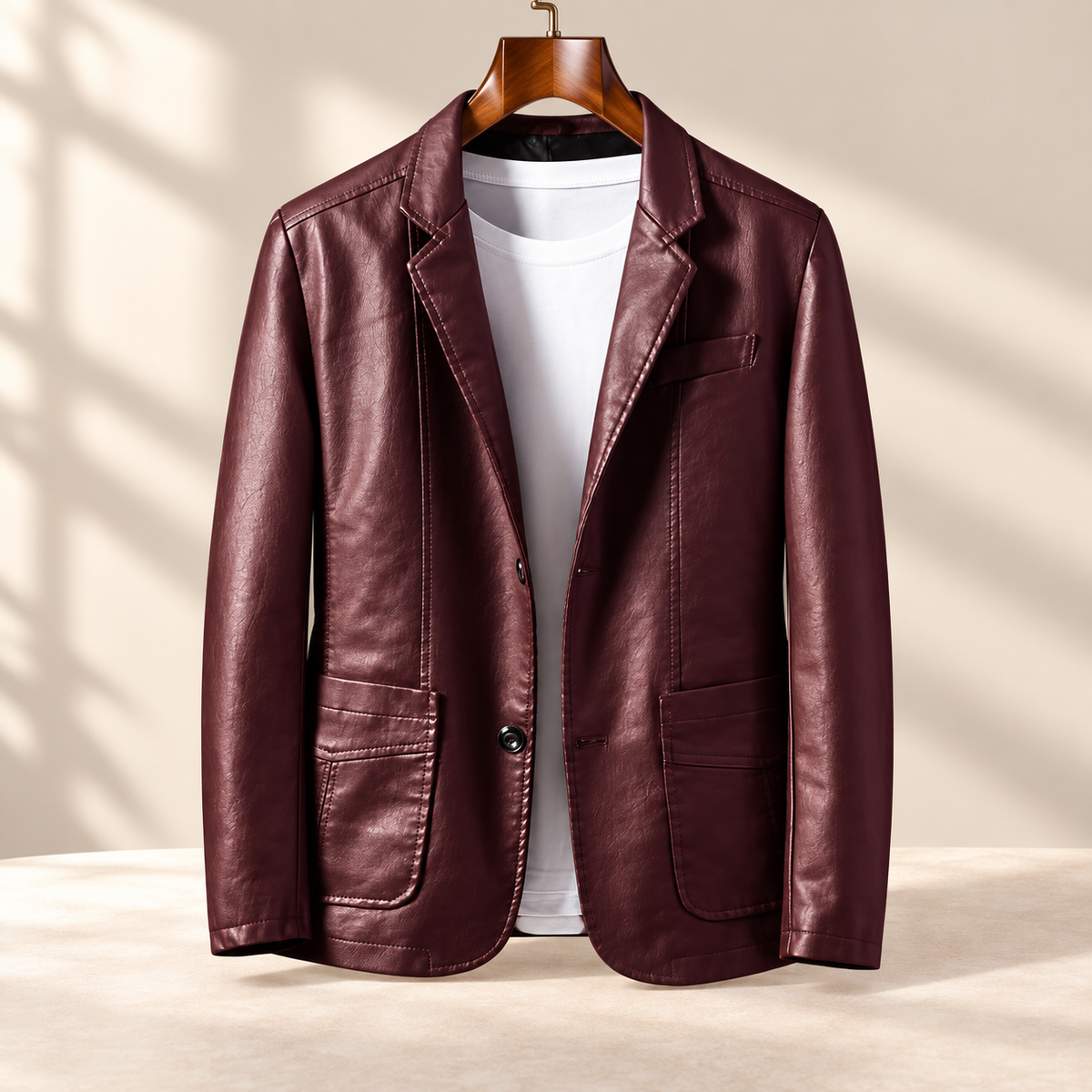 Lorenzo Tailored Leather Jacket