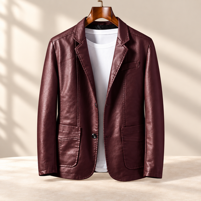 Lorenzo Tailored Leather Jacket