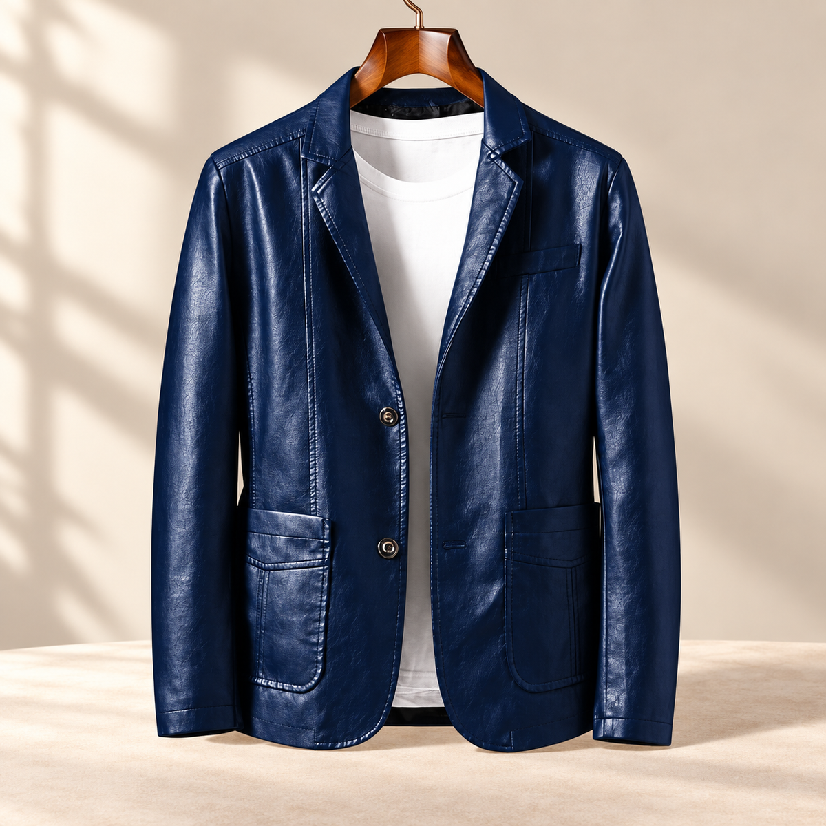 Lorenzo Tailored Leather Jacket