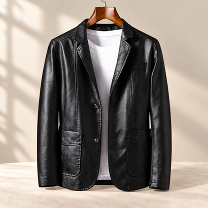 Lorenzo Tailored Leather Jacket