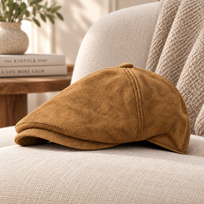 Alden Suede Driving Cap